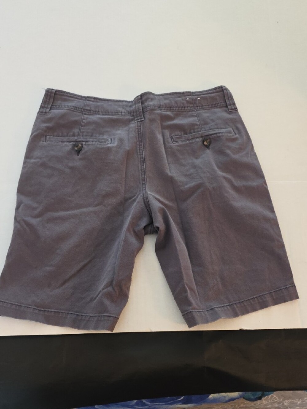 Mossimo Supply Co. Men's Flat-Front Shorts — Charcoal Gray - Picture 6 of 6